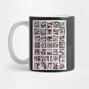 Urban codice indigenous symbols Mug